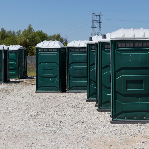 what is the capacity of your luxury event portable restrooms